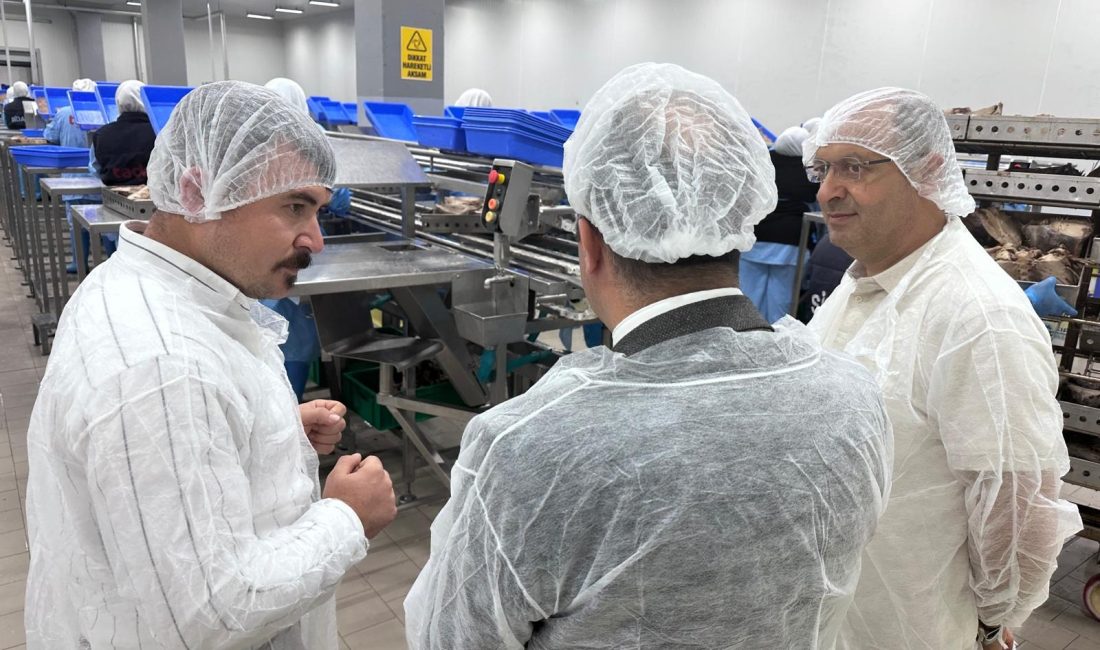 Yozgat Tarım ve Orman İl Müdürü Ömer Şentürk, SİDAŞ Gıda’nın