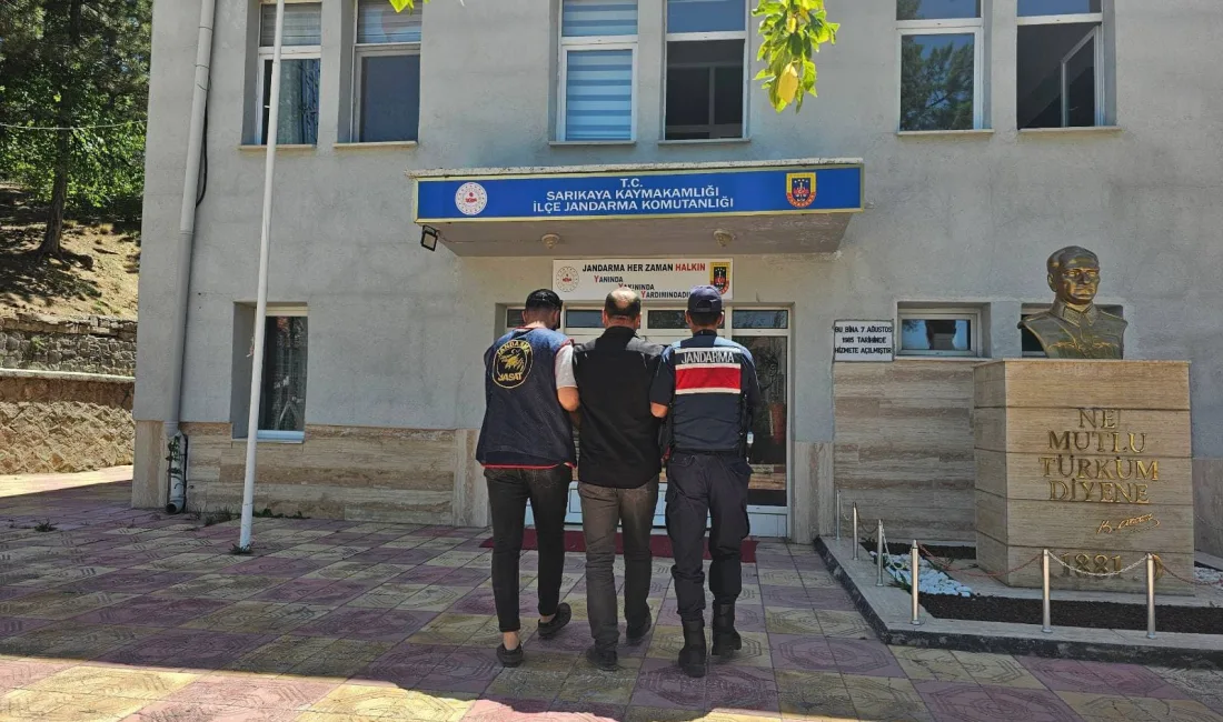 Yozgat’ın Boğazlıyan ilçesinde, hakkında 4 yıl 2 ay kesinleşmiş hapis