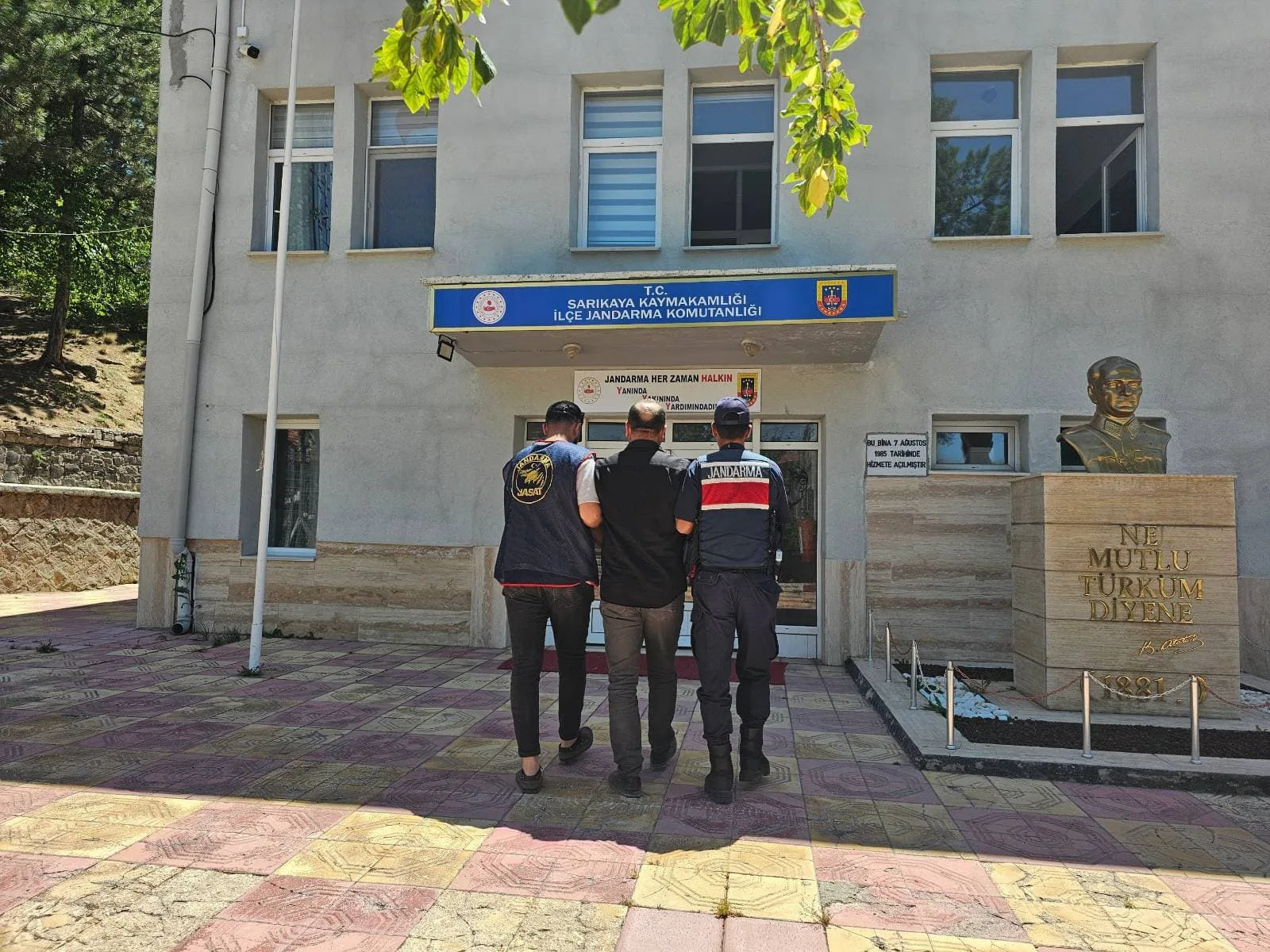 Yozgat’ın Boğazlıyan ilçesinde, hakkında 4 yıl 2 ay kesinleşmiş hapis