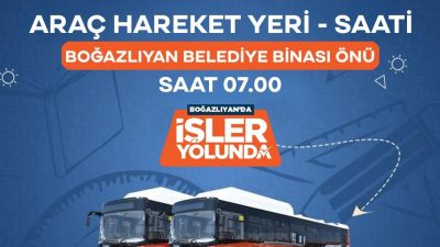 Boğazlıyan Belediyesi, YKS’ye girecek öğrencilere sınav günü ücretsiz ulaşım hizmeti