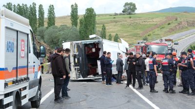 Yozgat Valisi Mehmet Ali Özkan, Akdağmadeni Sazlıdere mevkiinde meydana gelen