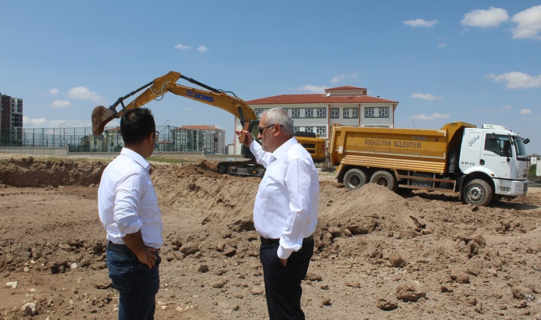 Boğazlıyan Belediye Başkanı Gökhan Coşar, Yuvam Konutları projesindeki çalışmaların hızla