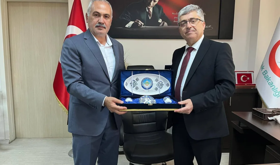 Boğazlıyan Belediye Başkanı Gökhan Coşar, Yozgat İl Sağlık Müdürü Mehmet