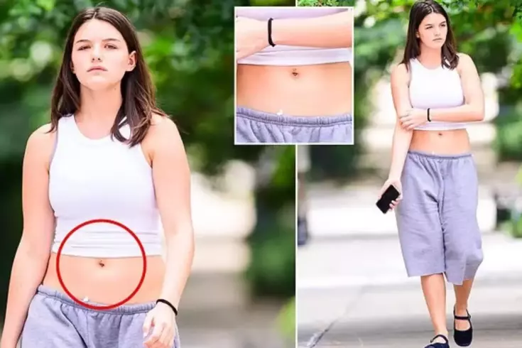 Tom Cruise ve Katie Holmes'un 19 yaşındaki kızı Suri Cruise,