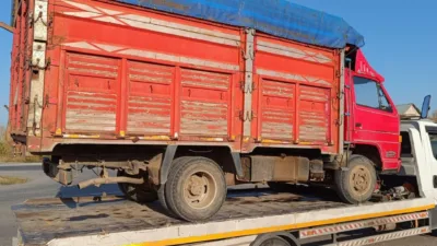 Yozgat'ın Sorgun ilçesinde İlçe Jandarma Komutanlığı trafik ekipleri, hakkında yakalama