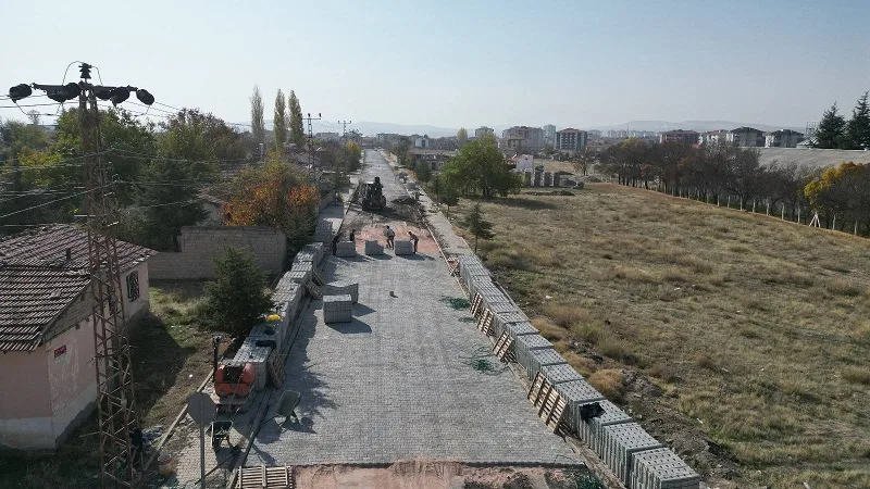 Boğazlıyan Belediyesi, Bağlarbaşı Mahallesi Feti Yıldız Caddesi’nde ulaşım konforunu artırmak