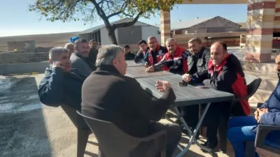 Yozgat İl Tarım ve Orman Müdürü Ömer Şentürk, Boğazlıyan'da hem
