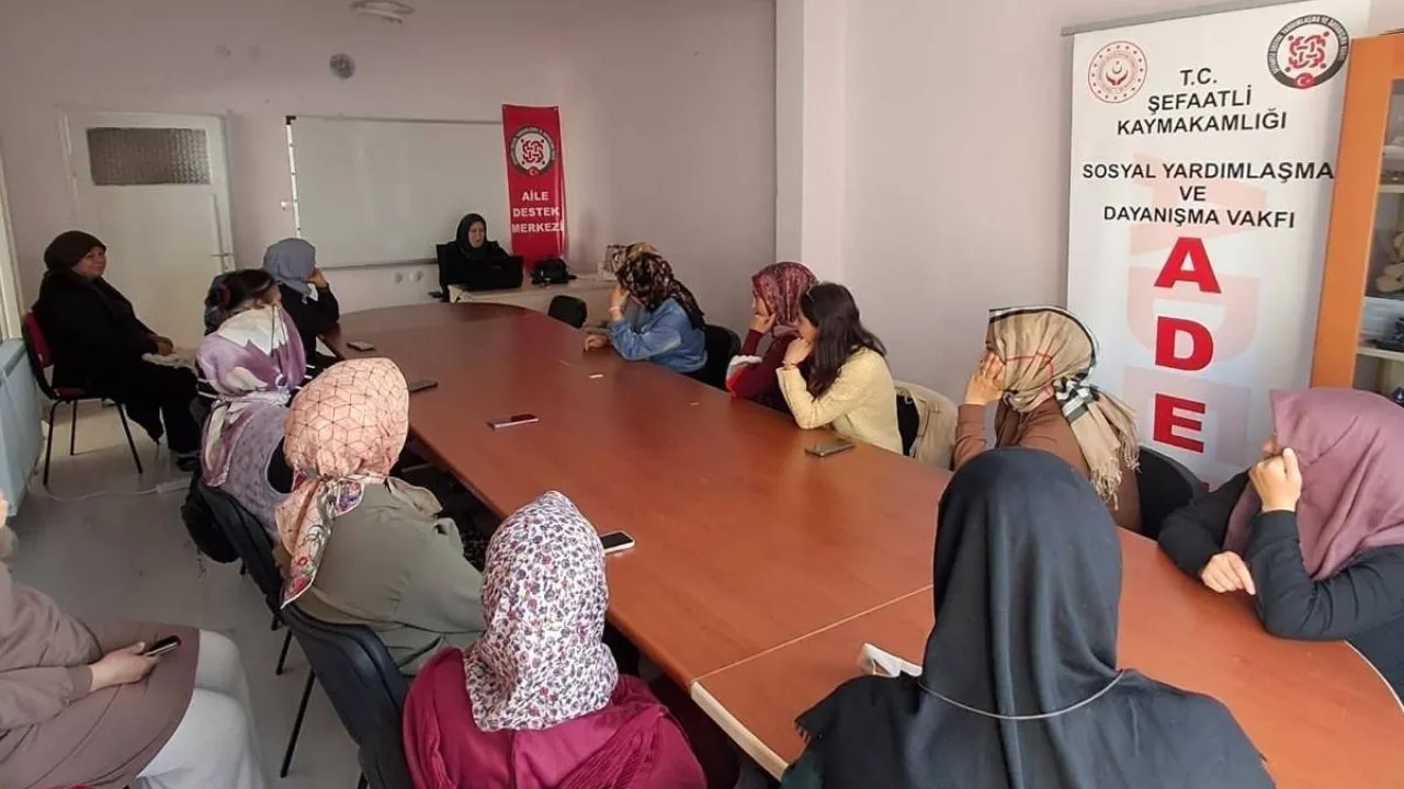 Şefaatli Kaymakamlığı Sosyal Yardımlaşma ve Dayanışma Vakfı'na bağlı Aile Destek