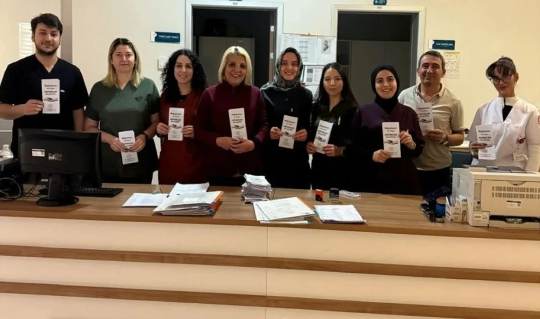 Organ ve Doku Bağışı Haftası nedeniyle Sorgun Devlet Hastanesi, organ