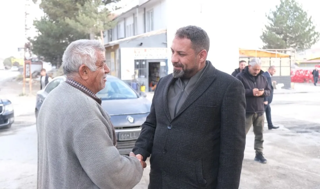 Yozgat'ın Sorgun ilçesinde, yol düzenlemeleri ile birlikte ilçe halkının hizmetine