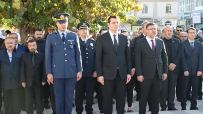 Yerköy’de Gazi Mustafa Kemal Atatürk, vefatının 87.  yıl dönümünde