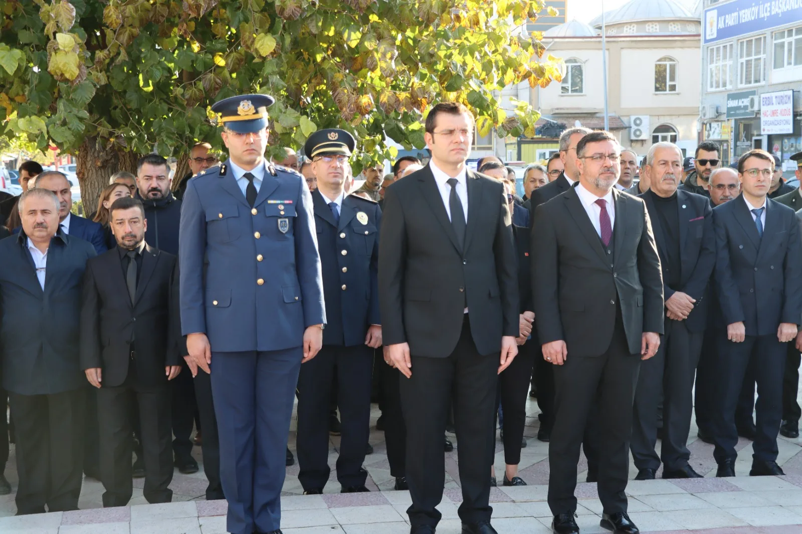 Yerköy’de Gazi Mustafa Kemal Atatürk, vefatının 87.  yıl dönümünde