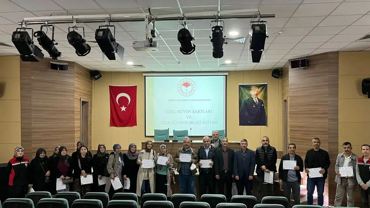 Yozgat'ın Yerköy ilçesinde, okul kantinlerinde gıda güvenliği ve hijyen konularında