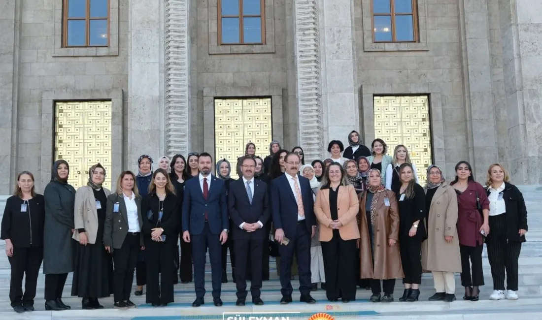 Yozgat AK Parti İl Teşkilatı, TBMM’yi ziyaret ederek Yozgat Milletvekilleri