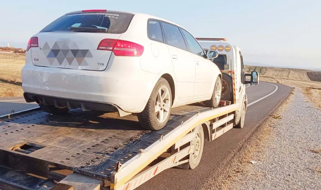 Sorgun İlçe Jandarma Komutanlığı Trafik Timi, rutin denetimlerde aranan bir