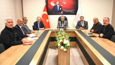 Yozgat İl Millî Eğitim Müdürü İsmail Altınkaynak başkanlığında, İl Milli