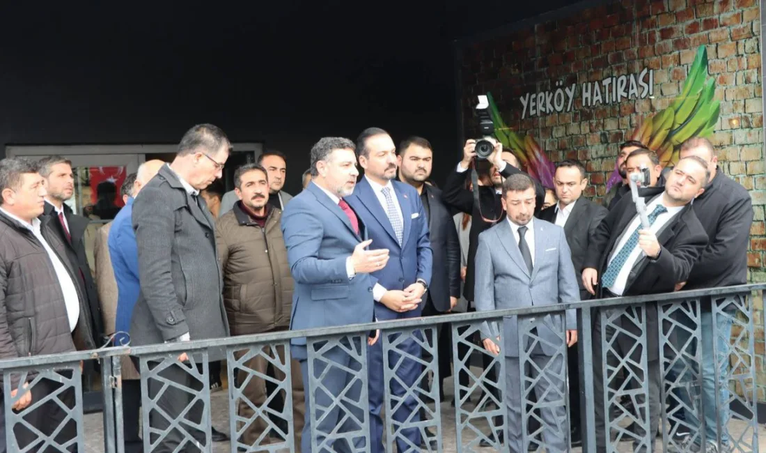  AK Parti Genel Başkan Yardımcısı Kürşad Zorlu, Yerköy Belediyesi'ni ziyaret