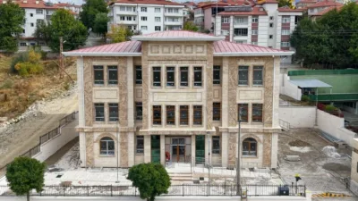 Yozgat Valiliği, Akdağmadeni İlçe Emniyet Müdürlüğü için yapımı sürdürülen yeni