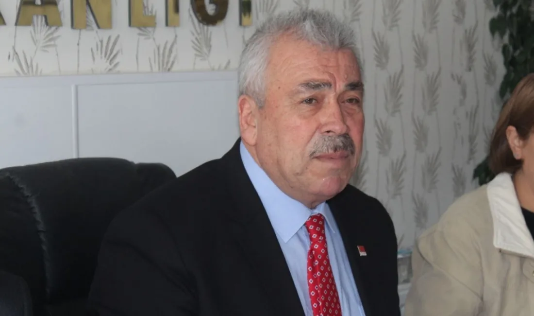 Cumhuriyet Halk Partisi (CHP) Yozgat İl Başkanı Abdullah Yaşar ve