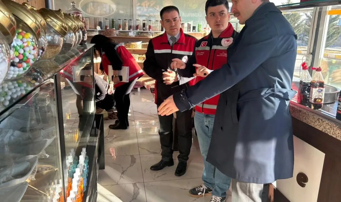 Yozgat'ın Boğazlıyan ilçesinde iş yerlerine yönelik denetimler Kaymakam Aydın Yanık