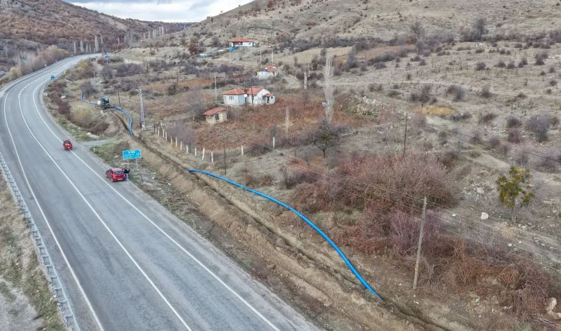 Çekerek Belediye Başkanı Üzeyir İnce, ilçenin içme suyu altyapısını güçlendirmek
