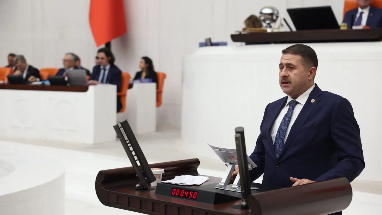 MHP Yozgat Milletvekili İbrahim Ethem Sedef, TBMM’de bütçe görüşmelerinde çalışma