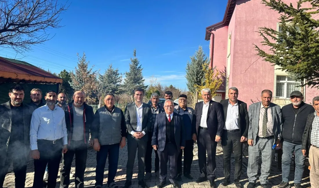 Sarıkaya Kaymakamı Mubin Demirkıran, köy ziyaretleri programı çerçevesinde Bebek Köyü’nü