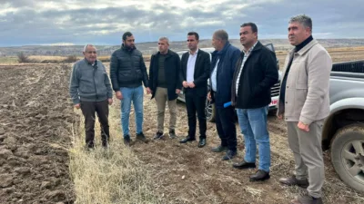 Yozgat'ın Sarıkaya ilçesinde incelemelerine devam eden Kaymakam Mubin Demirkıran, ilçede