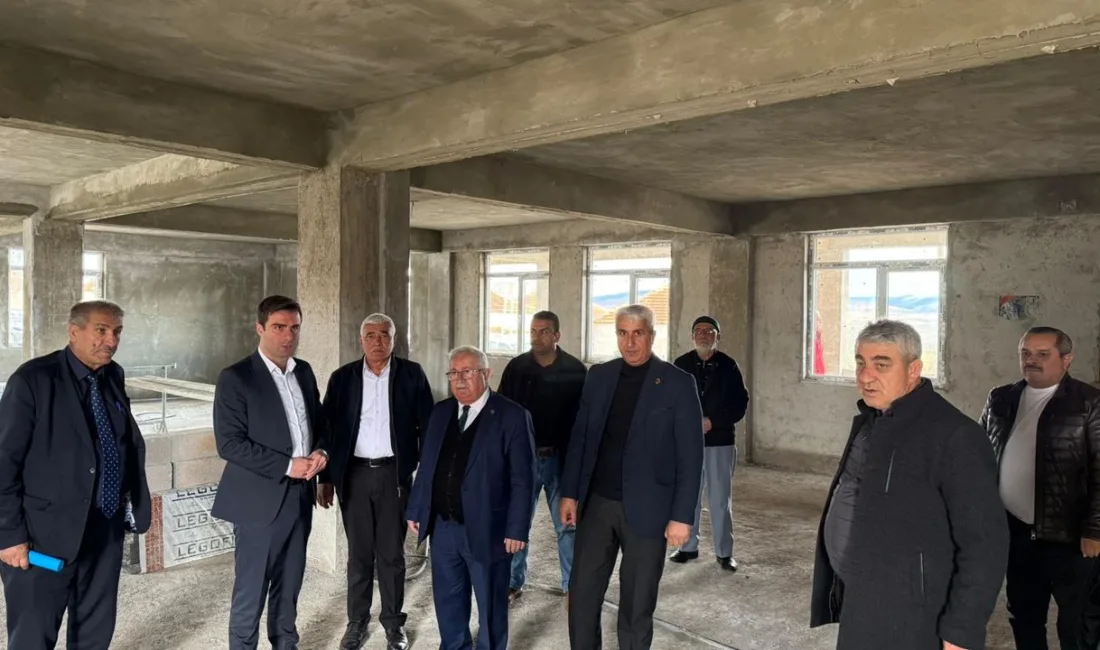 Sarıkaya Kaymakamı Mubin Demirkıran, köy ziyaretleri çerçevesinde Kadıgüllü Köyü’nü ziyaret