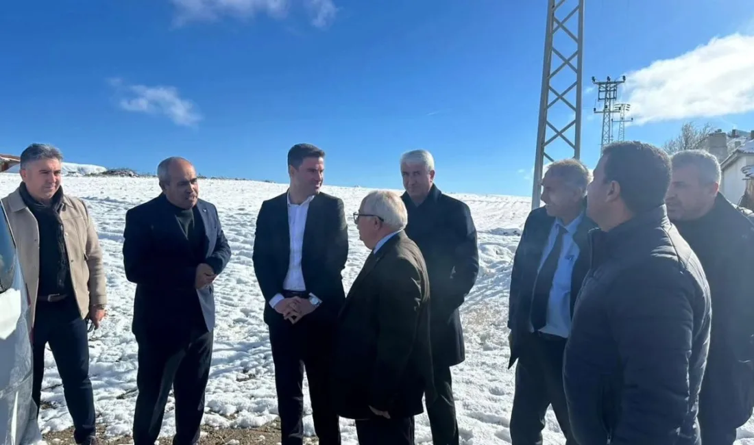 Sarıkaya Kaymakamı Mubin Demirkıran, köy ziyaretleri programı kapsamında ilçeye bağlı