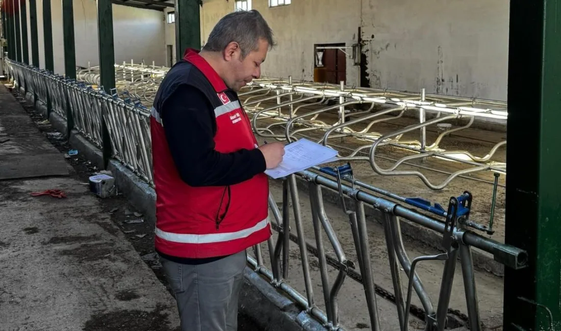 Yozgat'ın Sarıkaya ilçesinde, İlçe Tarım Müdürlüğü tarafından gerçekleştirilen denetimlerde hayvancılık