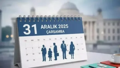 Yılbaşı tatili yalnızca 1 Ocak Perşembe günü olacak. 31 Aralık