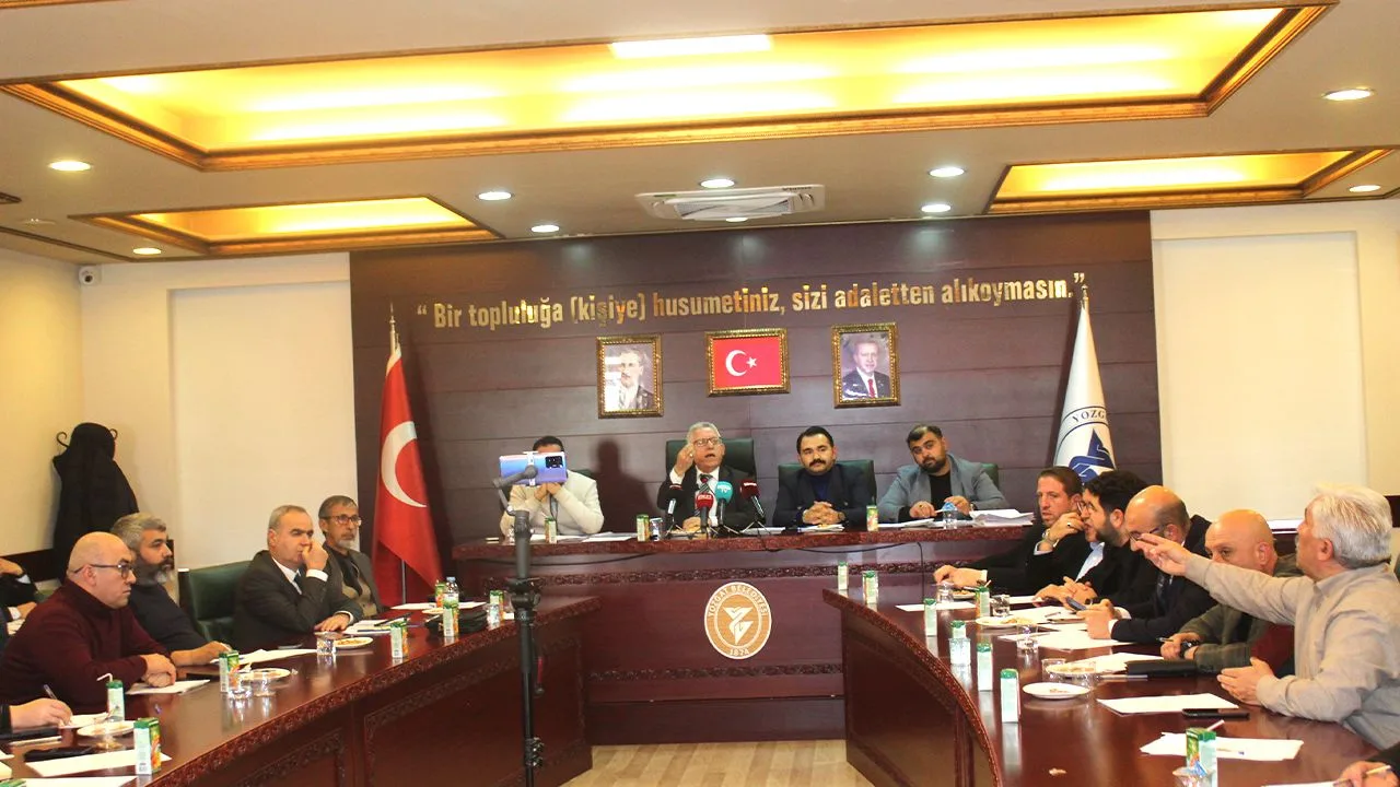 Yozgat Belediyesi Aralık ayı olağan meclis toplantısında, belediyeye ait taşınmazların