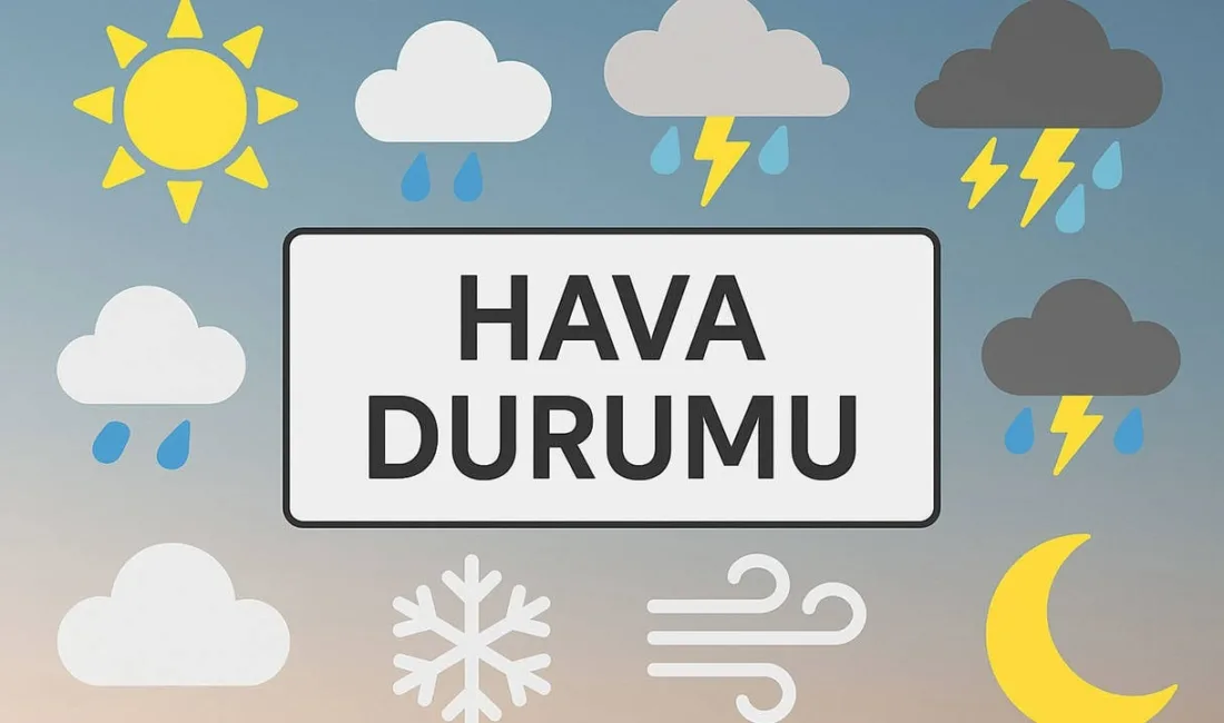 Yozgat'ta yarın, 9 Aralık 2025 tarihinde, havanın genel durumu ara