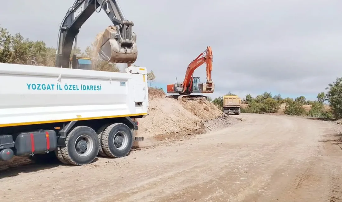 Yozgat İl Özel İdaresi, il genelindeki köylerde altyapı, yol ve