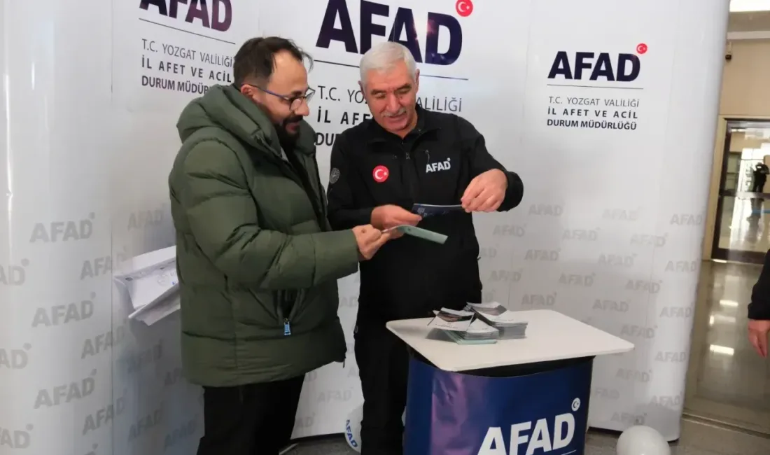 Yozgat İl AFAD Müdürlüğü, Afet ve Acil Durum Yönetimi Başkanlığı’nın