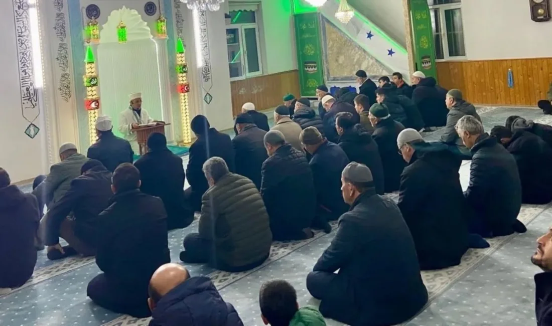 Yozgat’ta düzenlenen “Her Cuma Sabahı Bir Camide Ailece Buluşuyoruz” programı,