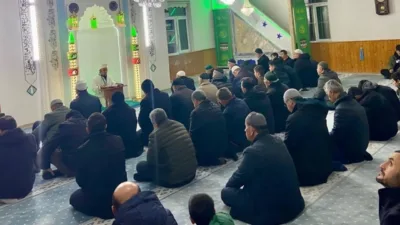 Yozgat’ta düzenlenen “Her Cuma Sabahı Bir Camide Ailece Buluşuyoruz” programı,