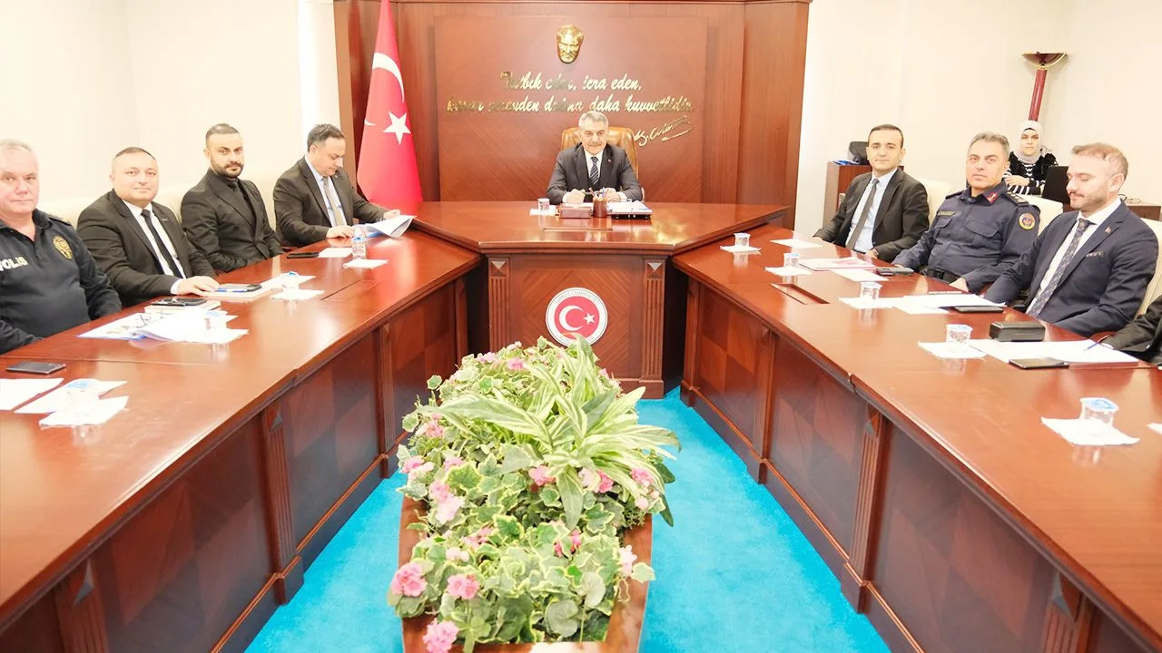 Bağımlılıkla Mücadele İl Koordinasyon Kurulu Toplantısı, Yozgat Valisi Mehmet Ali