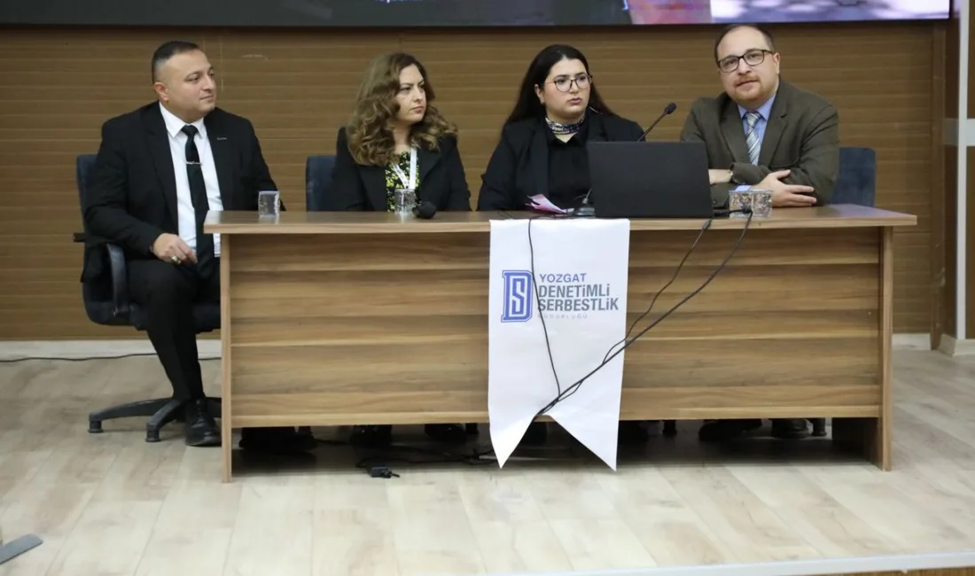 Adalet Bakanlığı, Bozok Üniversitesi ve Yozgat Denetimli Serbestlik Müdürlüğü iş