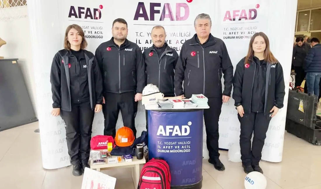 Proje Etkinliği ve Yarışması'nda, Yozgat İl Afet ve Acil Durum