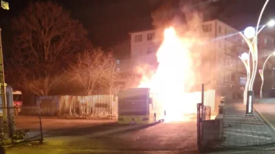 Yozgat’ta akşam saatlerinde Rıza Kayaalp Spor Salonu yanında bulunan özel