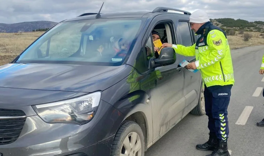 Yozgat İl Merkez İlçe Jandarma Komutanlığı Trafik Jandarması ekipleri tarafından