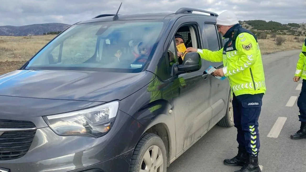 Yozgat İl Merkez İlçe Jandarma Komutanlığı Trafik Jandarması ekipleri tarafından