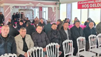 Anahtar Parti Yerköy İlçe Başkanı Alperen Gül ve teşkilat üyeleri,