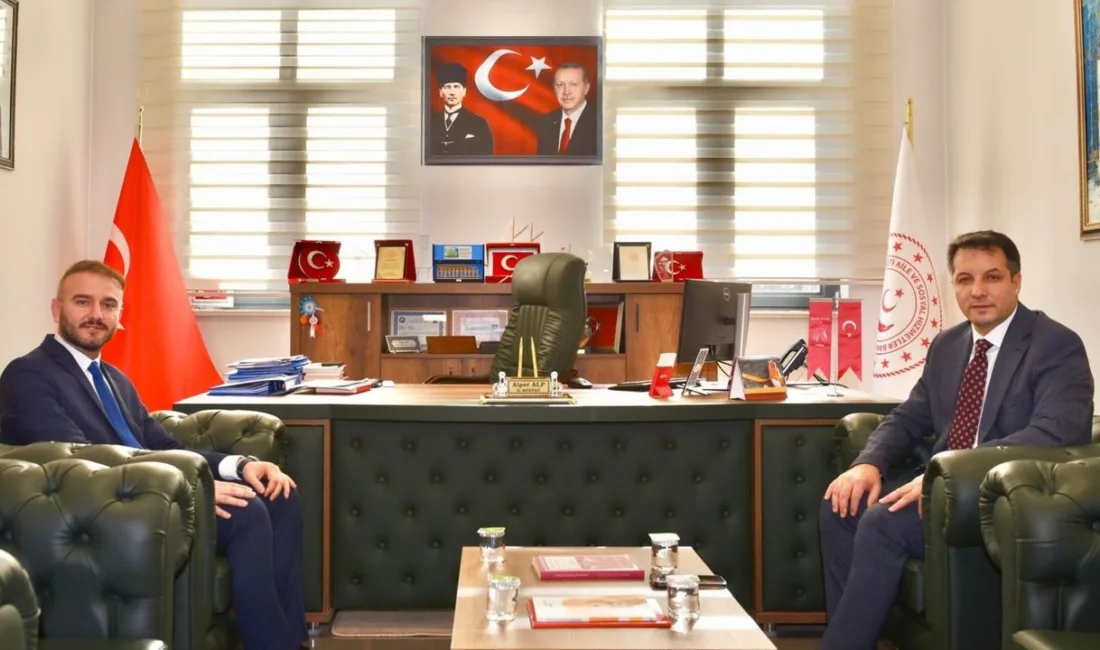 Yozgat Aile ve Sosyal Hizmetler İl Müdürü Alper Alp, Sorgun’dan