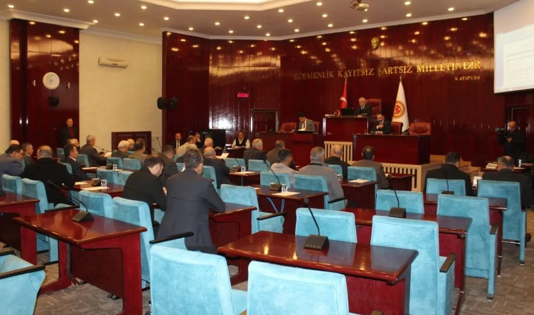 Yozgat İl Genel Meclisi, Ocak ayı ikinci birleşimini Meclis Başkanı