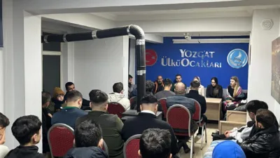 Yozgat Ülkü Ocakları tarafından düzenlenen seminerde, "İslamiyet ve Türk Töresinde