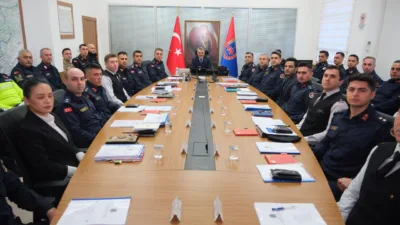 Yozgat İl Jandarma Komutanlığı, il genelinde yürütülen çalışmaların değerlendirildiği yılsonu
