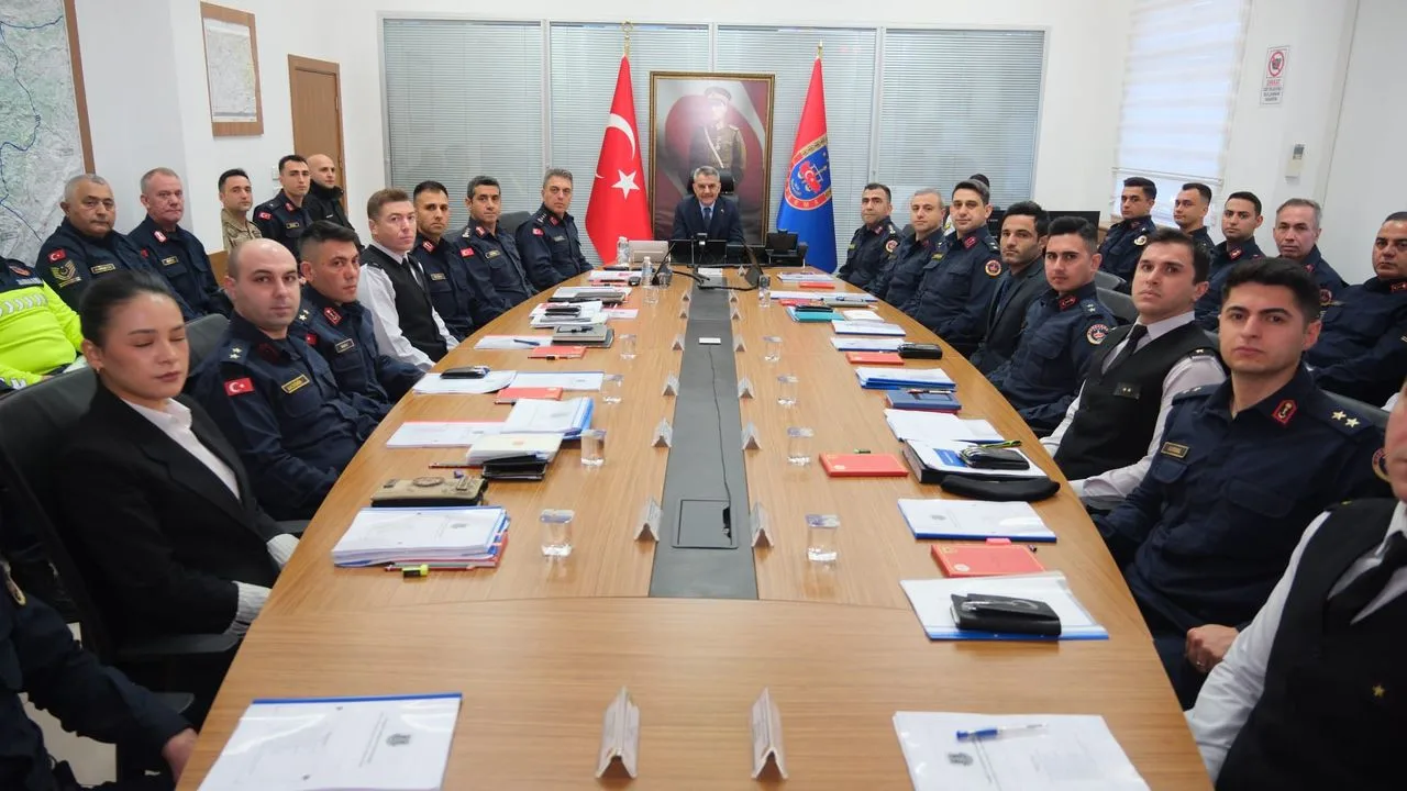 Yozgat İl Jandarma Komutanlığı, il genelinde yürütülen çalışmaların değerlendirildiği yılsonu